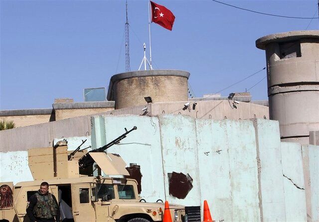 وقوع 4 انفجار در پایگاه نظامی ترکیه در شمال عراق