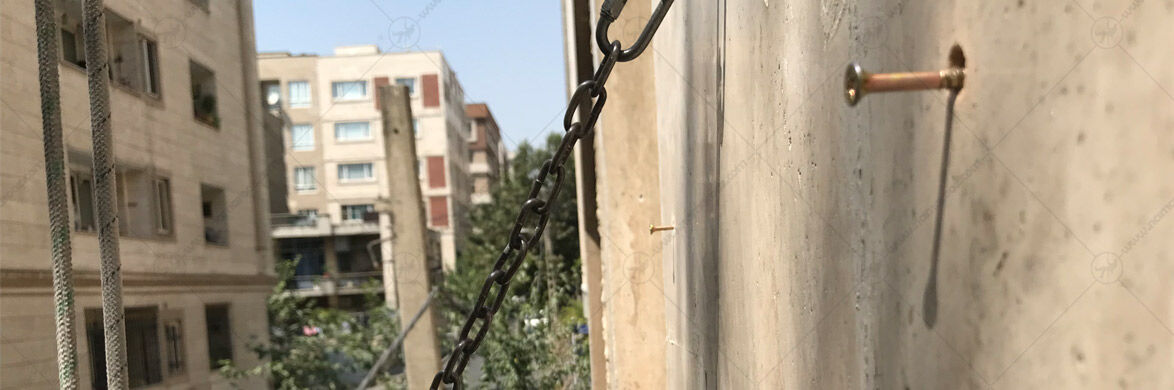 پیچ و رولپلاک نمای ساختمان به صورت حرفه ای