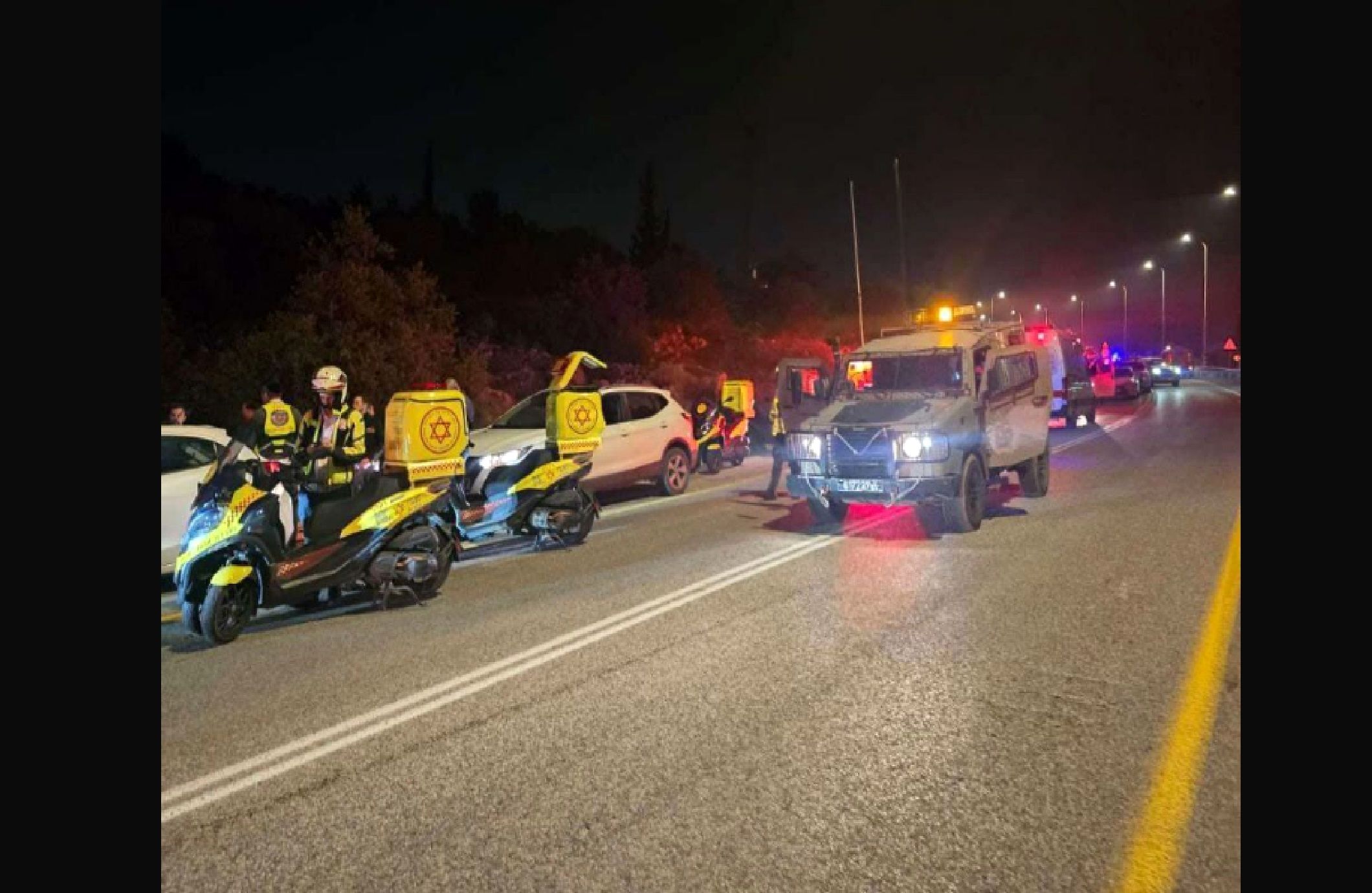 حمله مسلحانه علیه نظامیان اسرائیل در کرانه باختری