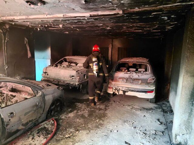 آتش‌سوزی‌ خطرناک در همدان/ ۱۲ مصدوم راهی بیمارستان شدند