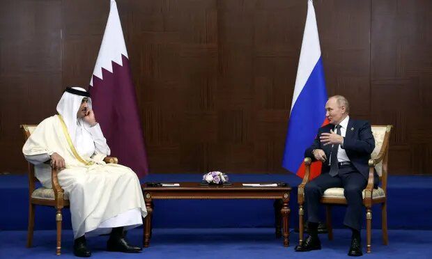 امیر قطر از پوتین تشکر کرد