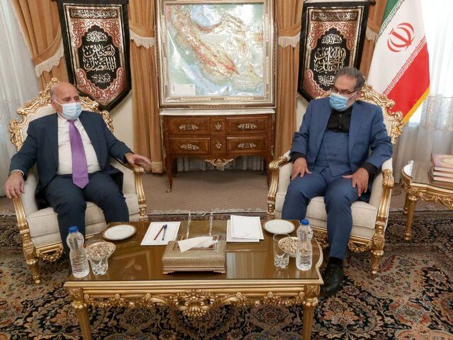 وزیر خارجه عراق به دیدار شمخانی رفت