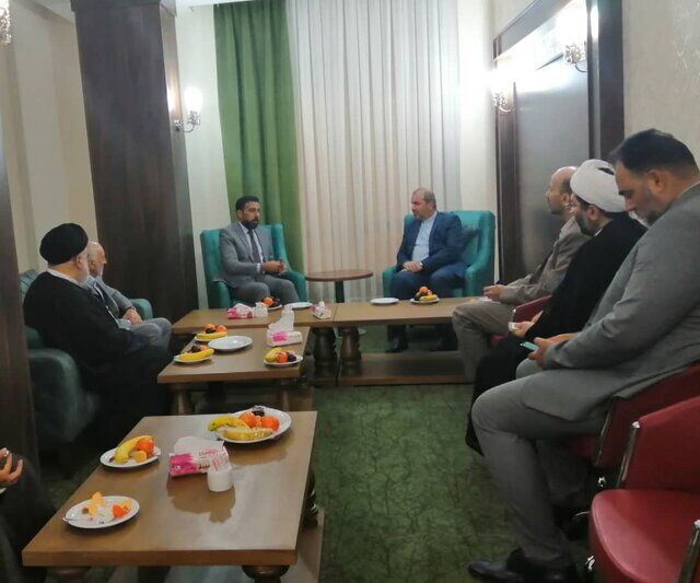 اربعین؛ محور گفتگوی سفیر ایران و معاون استاندار نجف