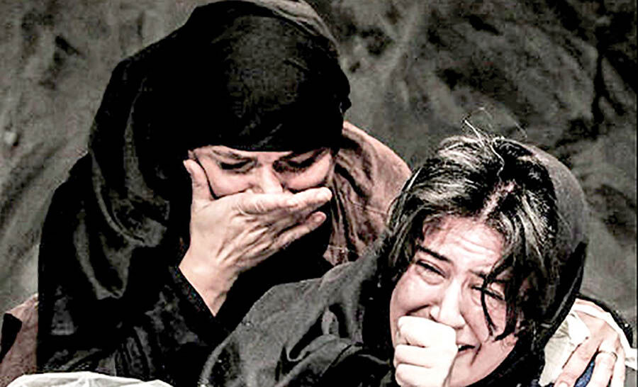 نمایشی در حمایت از کارگران کارخانه قند ورامین 