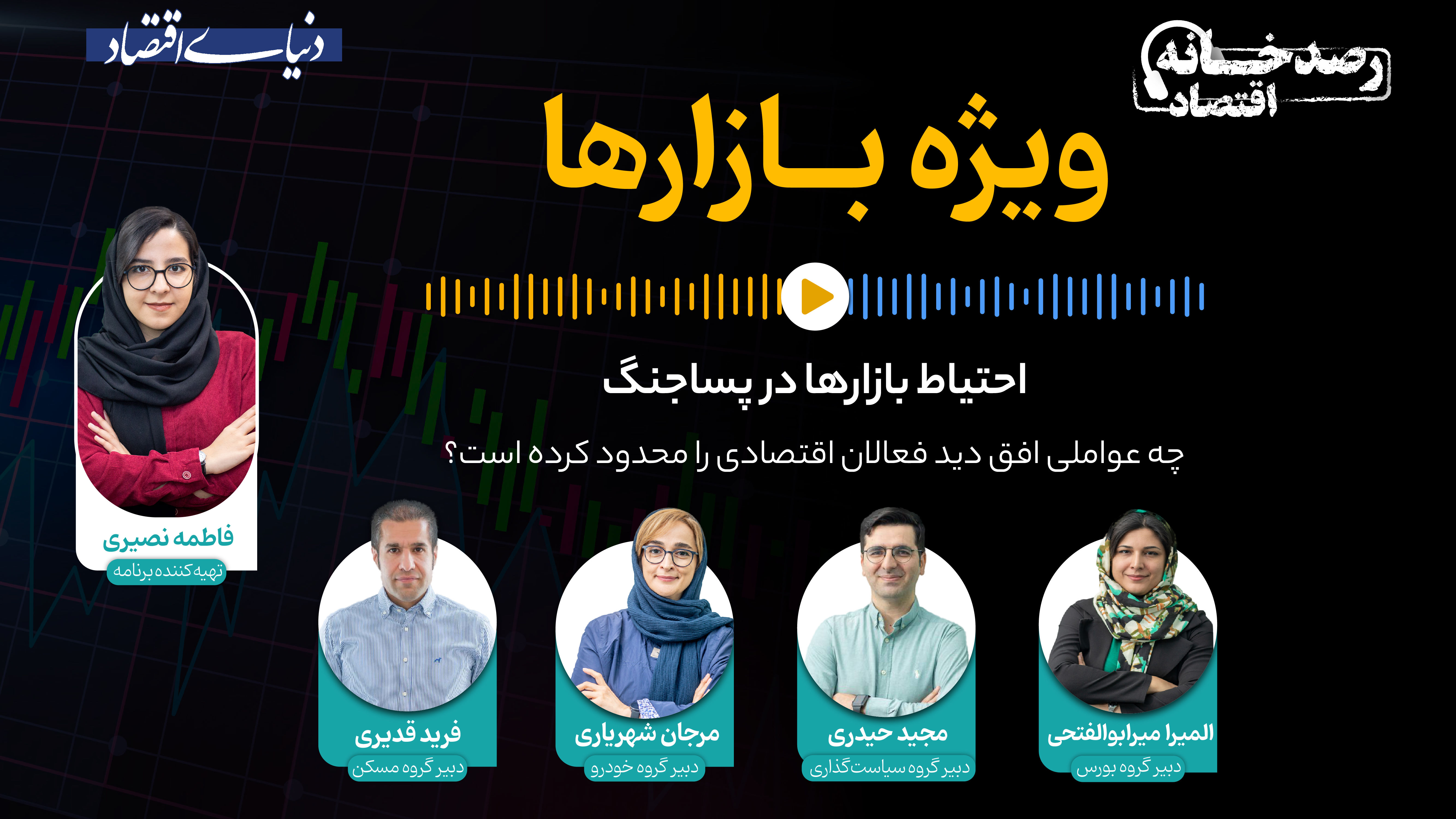 احتیاط بازارها در پساجنگ