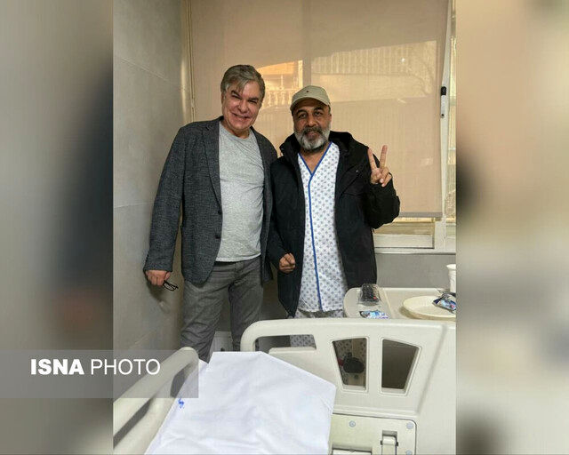 اولین عکس از رضا عطاران در بیمارستان / قدردانی بازیگر سرشناس از مردم 2