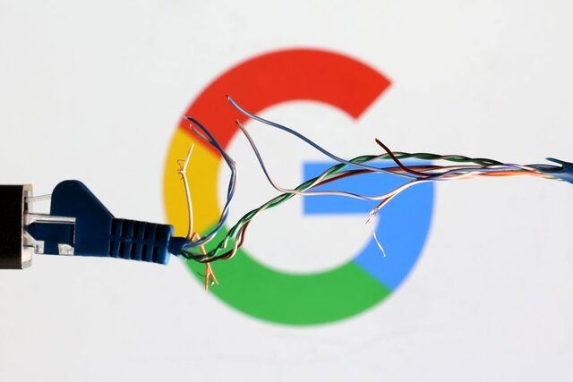 سرویس جست‌وجوی گوگل قطع شد