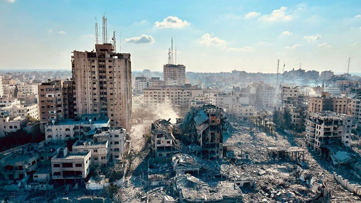 تداوم بمباران بی‌امان غزه توسط جنگنده‌های اسرائیلی + فیلم