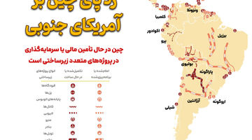 ردپای‌ چین بر آمریکای جنوبی
