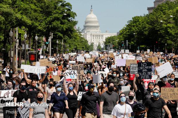 اعتراضات علیه سیاست‌های بایدن/مقابله با جو بایدن حامی نسل‌کشی