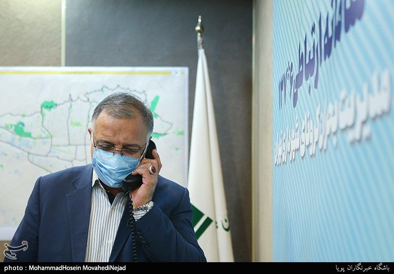 شهردار تهران در بیمارستان بستری شده است؟