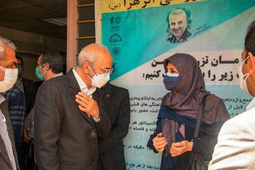 راه‌اندازی مرکز تجمیعی واکسیناسیون کرونا در منطقه ۱۲ تهران