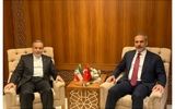 عراقچی و فیدان درباره مذاکرات ایران و آمریکا گفت و گو کردند