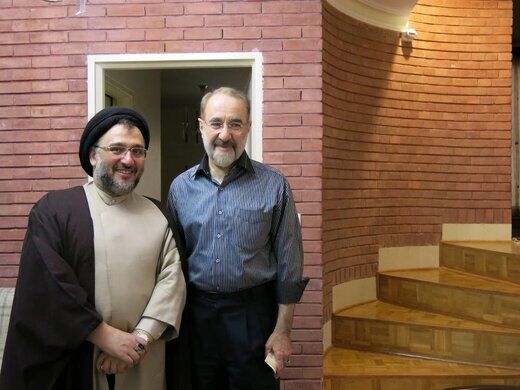 عکسی متفاوتی که ابطحی از رئیس اصلاحات منتشر کرد