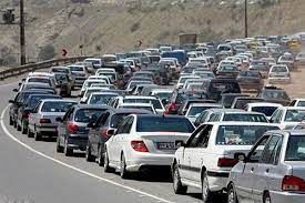 ترافیک در آزادراه تهران – شمال سنگین است