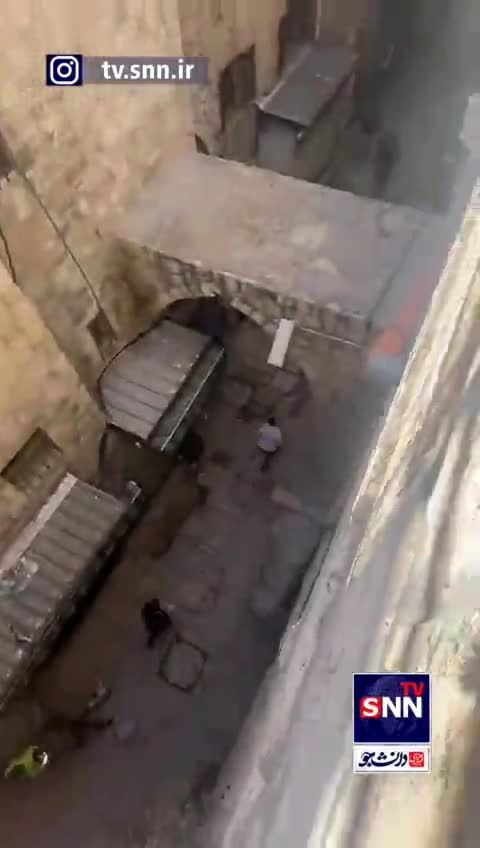 حملات شهرک‌نشینان شهر قدیمی اورشلیم به فلسطینی‌ها +فیلم