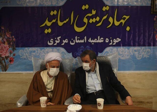 دیدار محسن رضایی با دری نجف آبادی