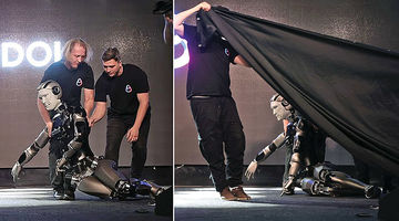 آبرو ریزی روبات روسی