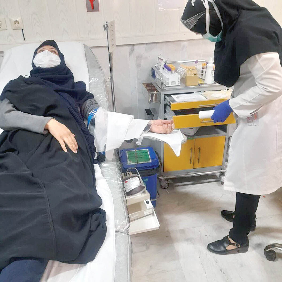 بانوان اصفهانی سال گذشته ۵۵۴۱ واحد خون اهدا کردند