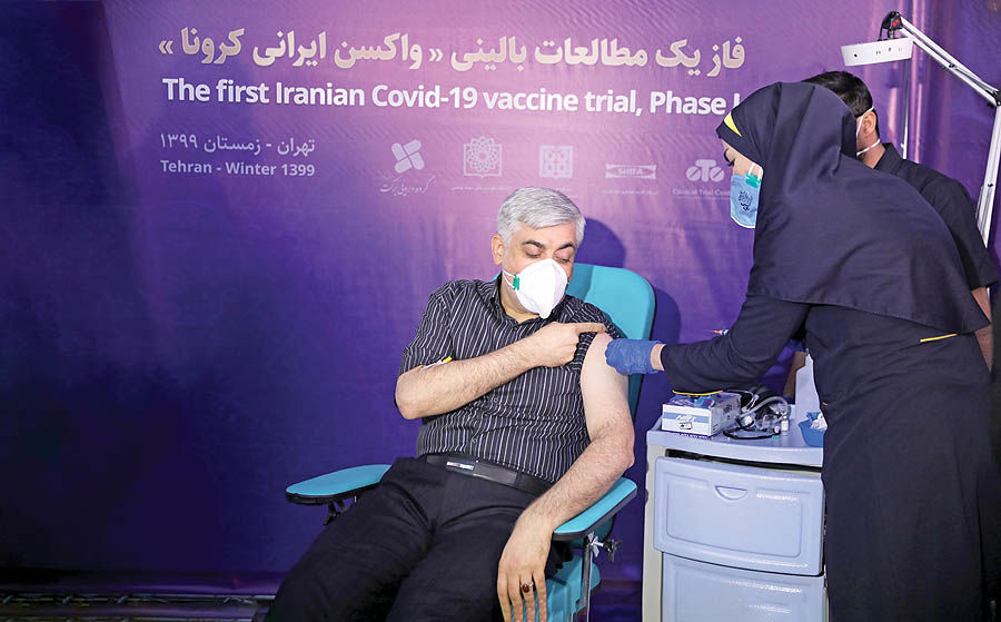 آغاز تست انسانی واکسن ایرانی