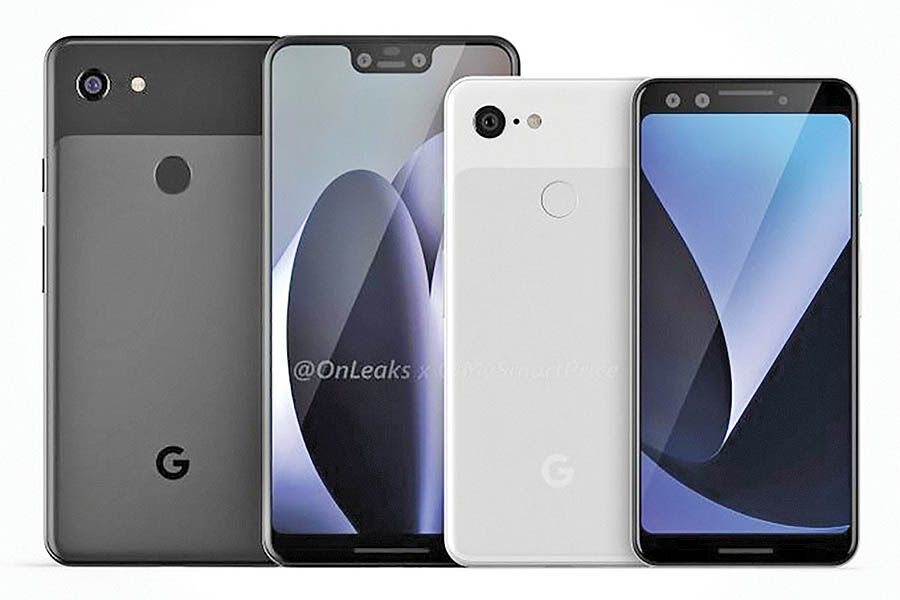 تصاویر احتمالی Pixel 3 فاش شد