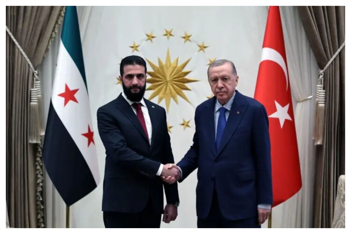 اردوغان پشت الجولانی درآمد