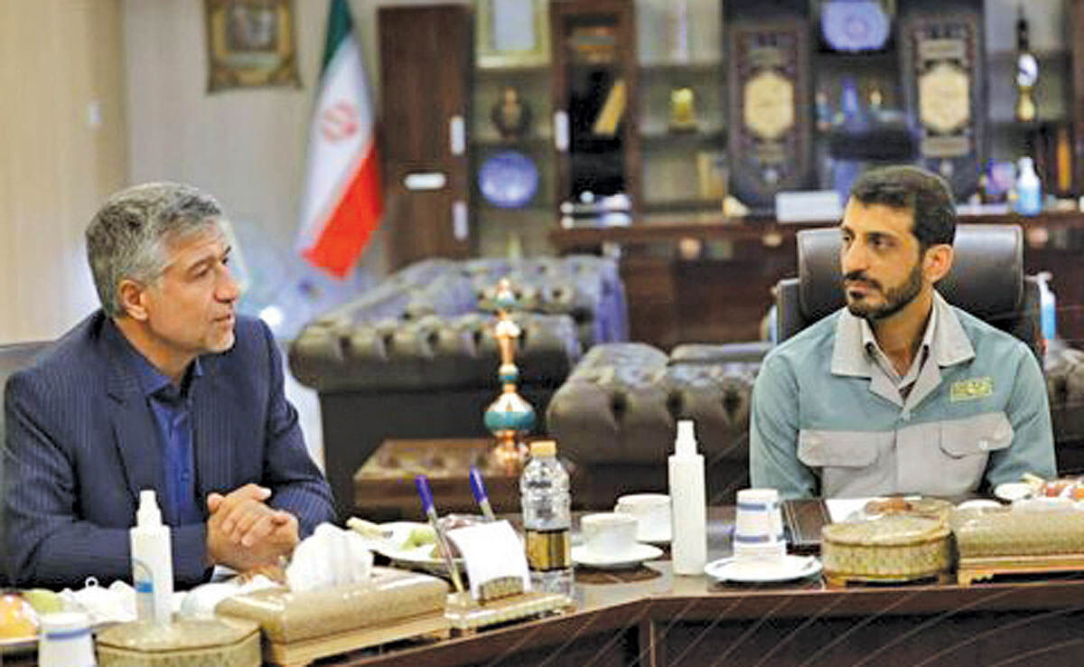 الگوی کشوری فولاد مبارکه در طرح بهینه سازی مصرف گاز