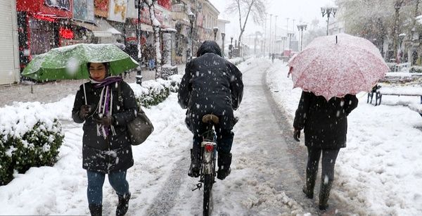 پیش بینی بارش برف و باران در 16 استان کشور