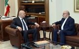 سفیر ایران در بیروت با رئیس جمهور لبنان خداحافظی کرد