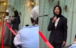 حجاب فرماندار نیویورک حین سخنرانی جنجال به پا کرد
