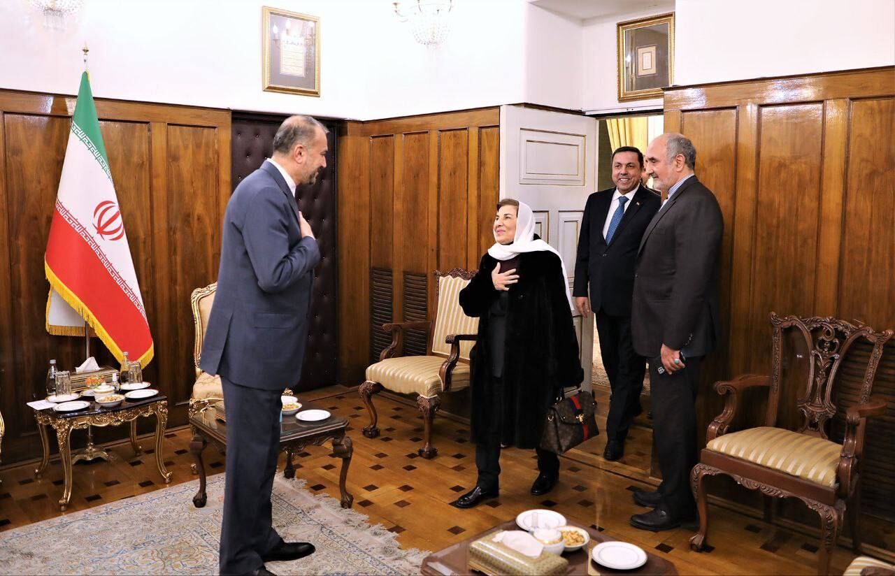 دیدار مشاور ارشد بشار اسد با امیرعبداللهیان