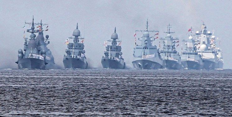 حضور چشمگیر ناوگان دریایی روسیه نزدیک آب‌های منطقه‌ای انگلیس