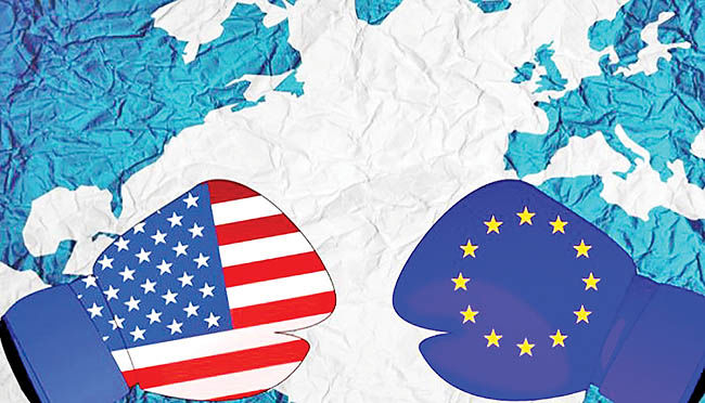 تنش تعرفه‌ای آمریکا و اروپا