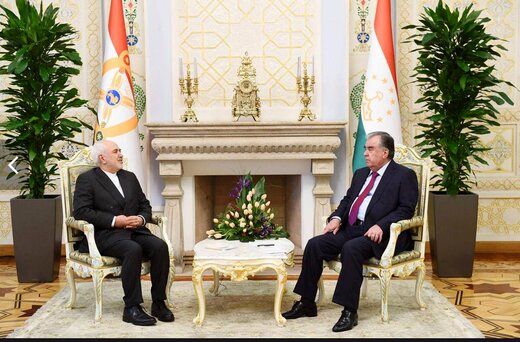 جزئیات دیدار ظریف با رئیس جمهور تاجیکستان