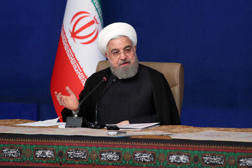 روحانی: اولین دولتی هستیم که در شرایط تحریم، کار خود را آغاز کردیم