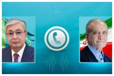 رایزنی تلفنی رئیس‌جمهوری قزاقستان با پزشکیان