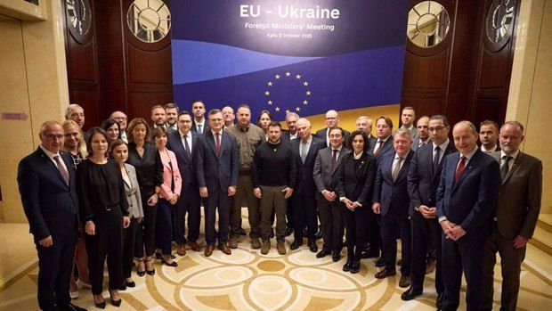 اظهارات ضدایرانی زلنسکی در اتحادیه اروپا
