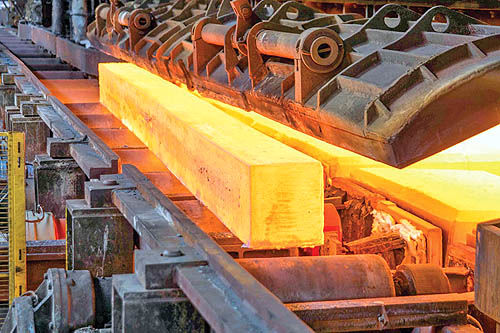 تداوم کاهش قیمت شمش فولاد از سوی خصوصی‌ها