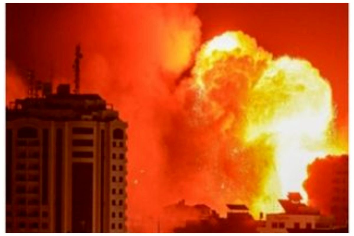 فوری؛شنیده شدن صدای انفجار در جنوب دمشق +فیلم