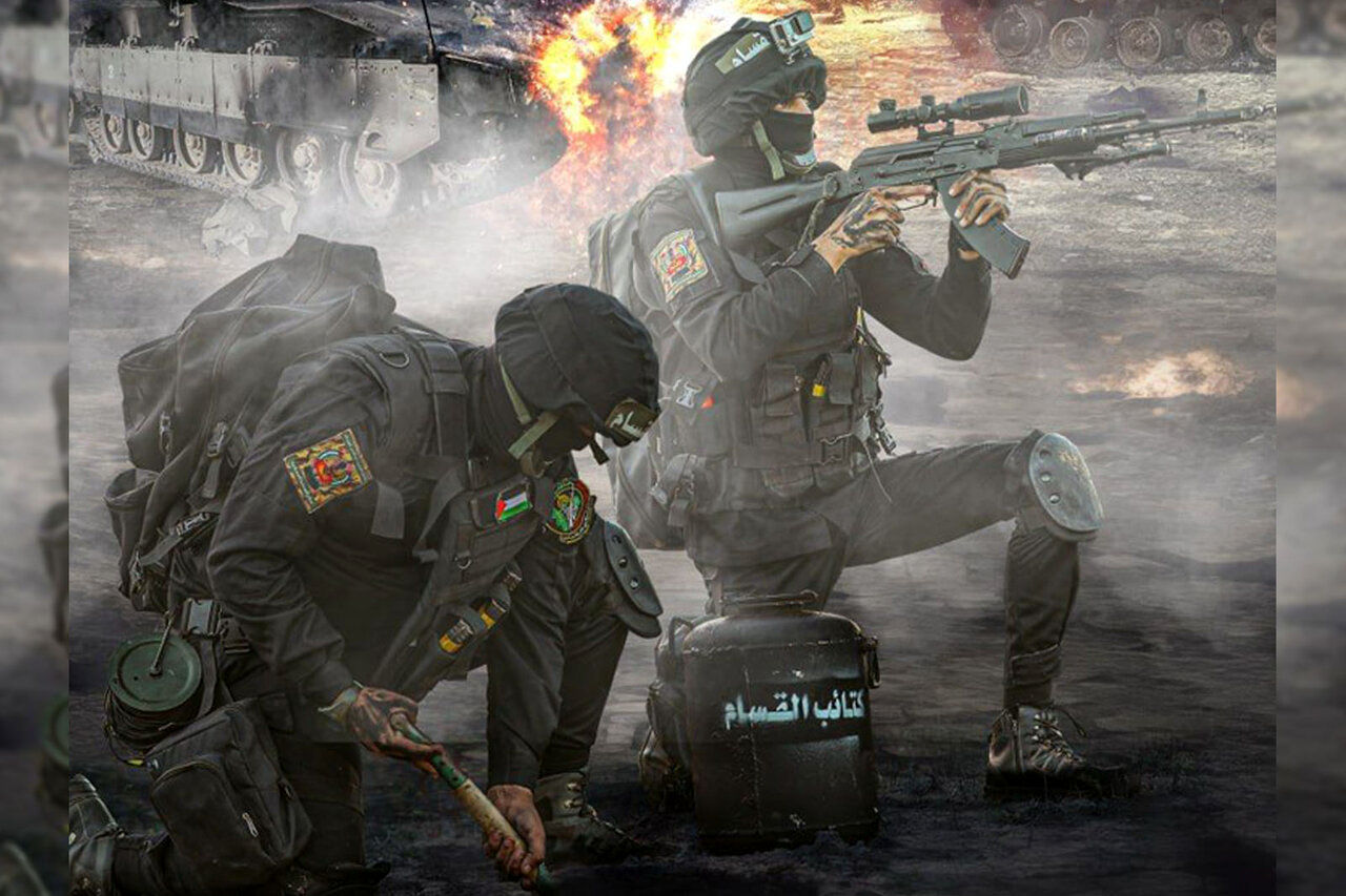 حمله گردان قسام به مرکز فرماندهی اسرائیل در غزه
