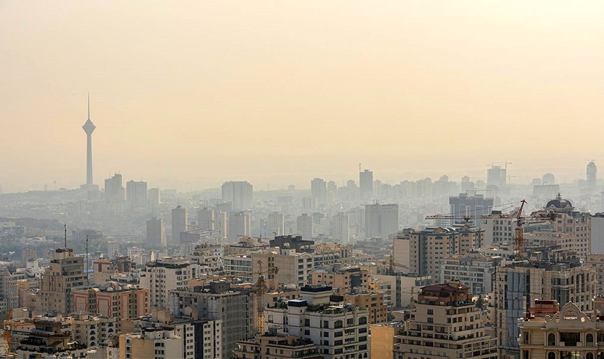کیفیت هوای تهران همچنان ناسالم