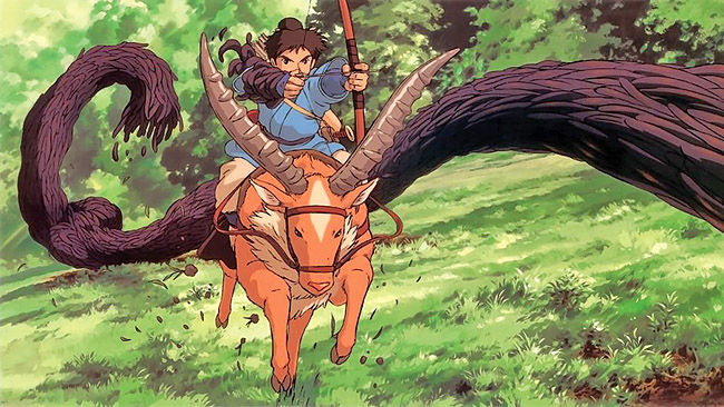 نمایش انیمه «پرنسس مونونوکه» در خانه هنرمندان