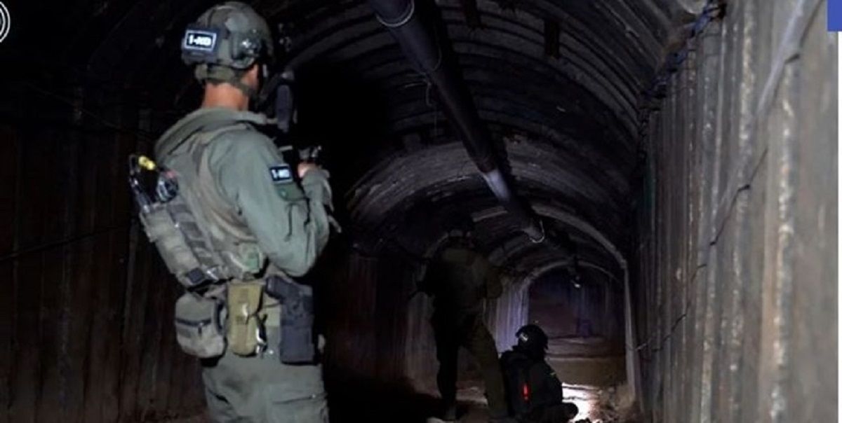 جسد 5 نظامی اسرائیلی در تونلی در غزه کشف شد