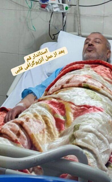 چرا استاندار قم در بیمارستان بستری شد؟+عکس