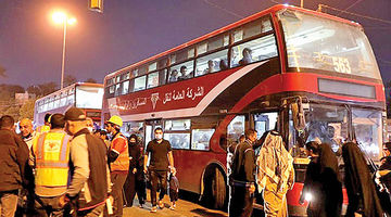 اتوبوس‌های عراقی برای مسافران ایرانی