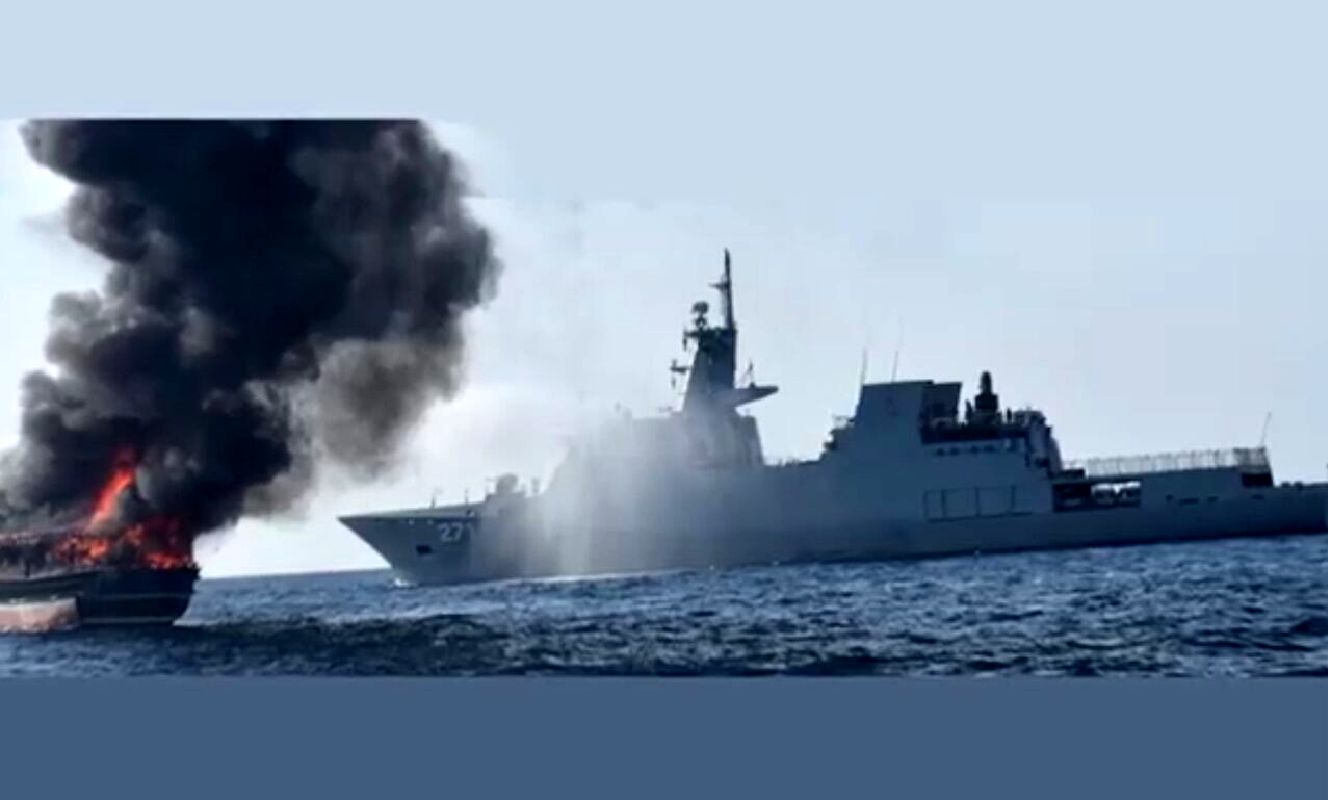 آتش سوزی قایق ماهیگیران ایرانی در دریای آزاد/ آخرین وضعیت سرنشینان