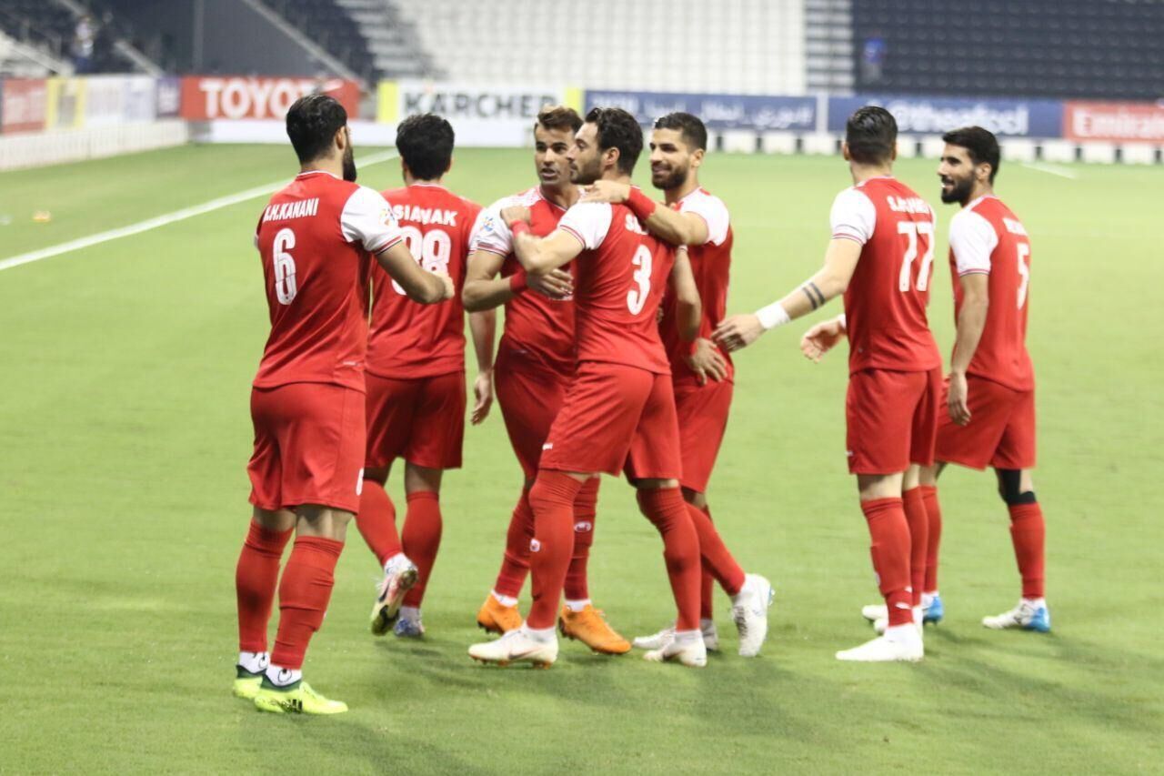 برتری پر گل پرسپولیس برابر الشارجه در نیمه نخست