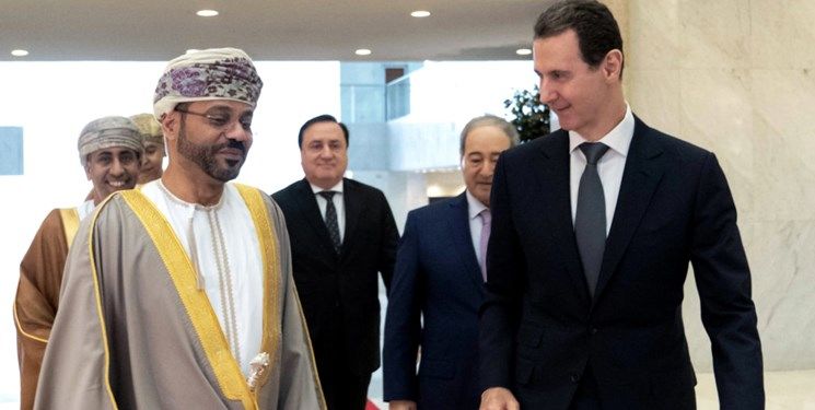 وزیر خارجه عمان با بشار اسد دیدار کرد