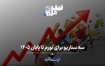 سه سناریو برای تورم تا پایان ۱۴۰۵