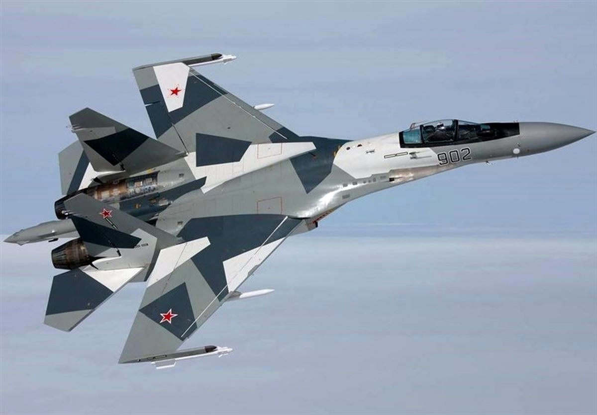 یک تصویر جذاب هوایی از خط تولید جنگنده های روسی